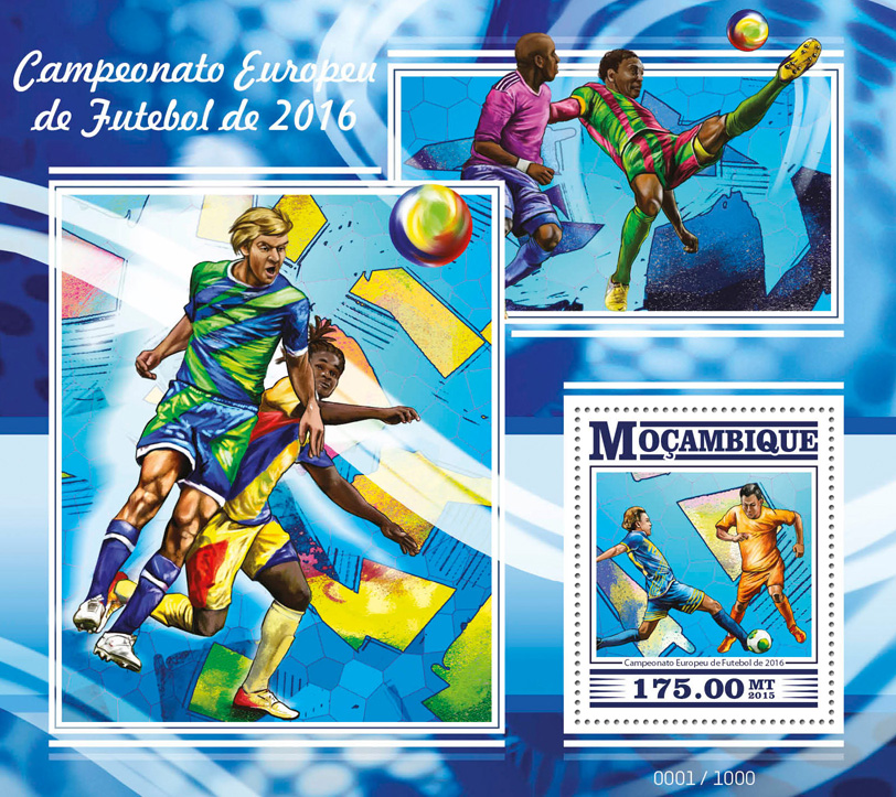 Football - Issue of Mozambique postage Stamps
