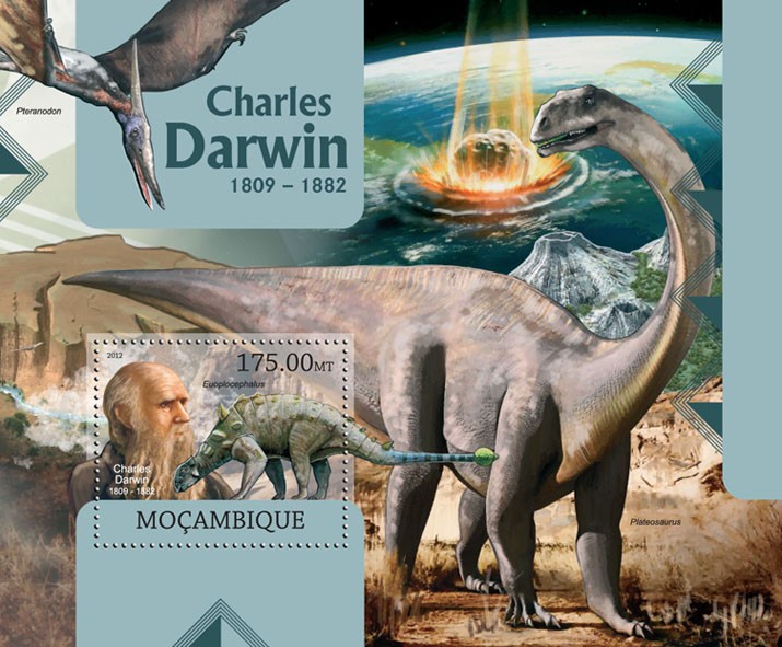 Charles Darwin - Issue of Mozambique postage Stamps