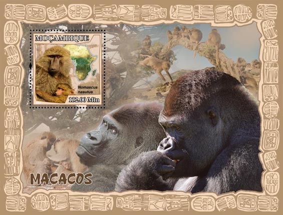 APES - Issue of Mozambique postage Stamps