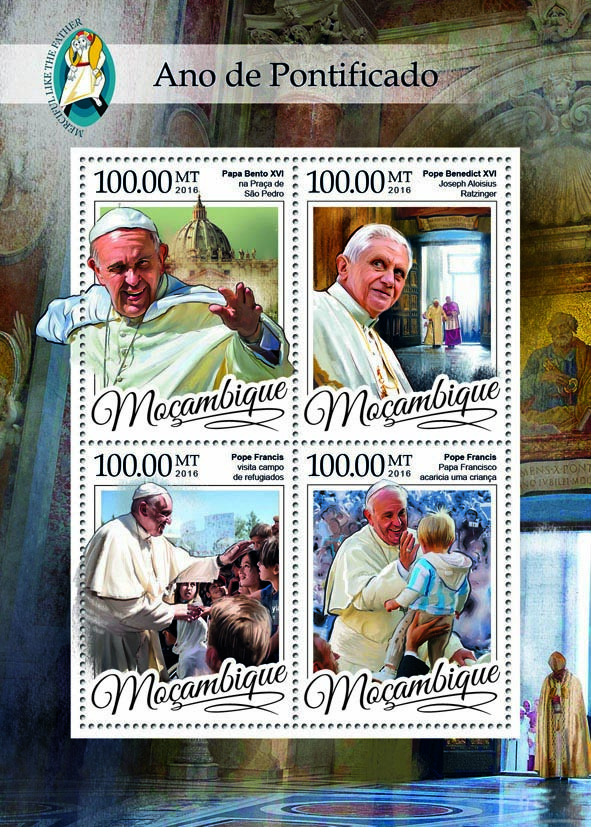 Year of Mercy - Issue of Mozambique postage Stamps